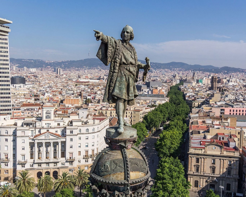 vista-aerea-de-la-estatua-de-colon